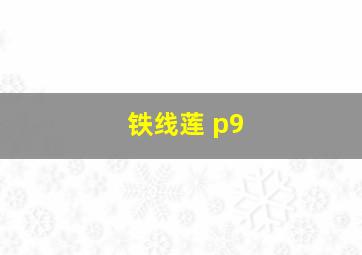 铁线莲 p9